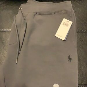 Grey Polo Ralph Lauren Sweatpants, Size L